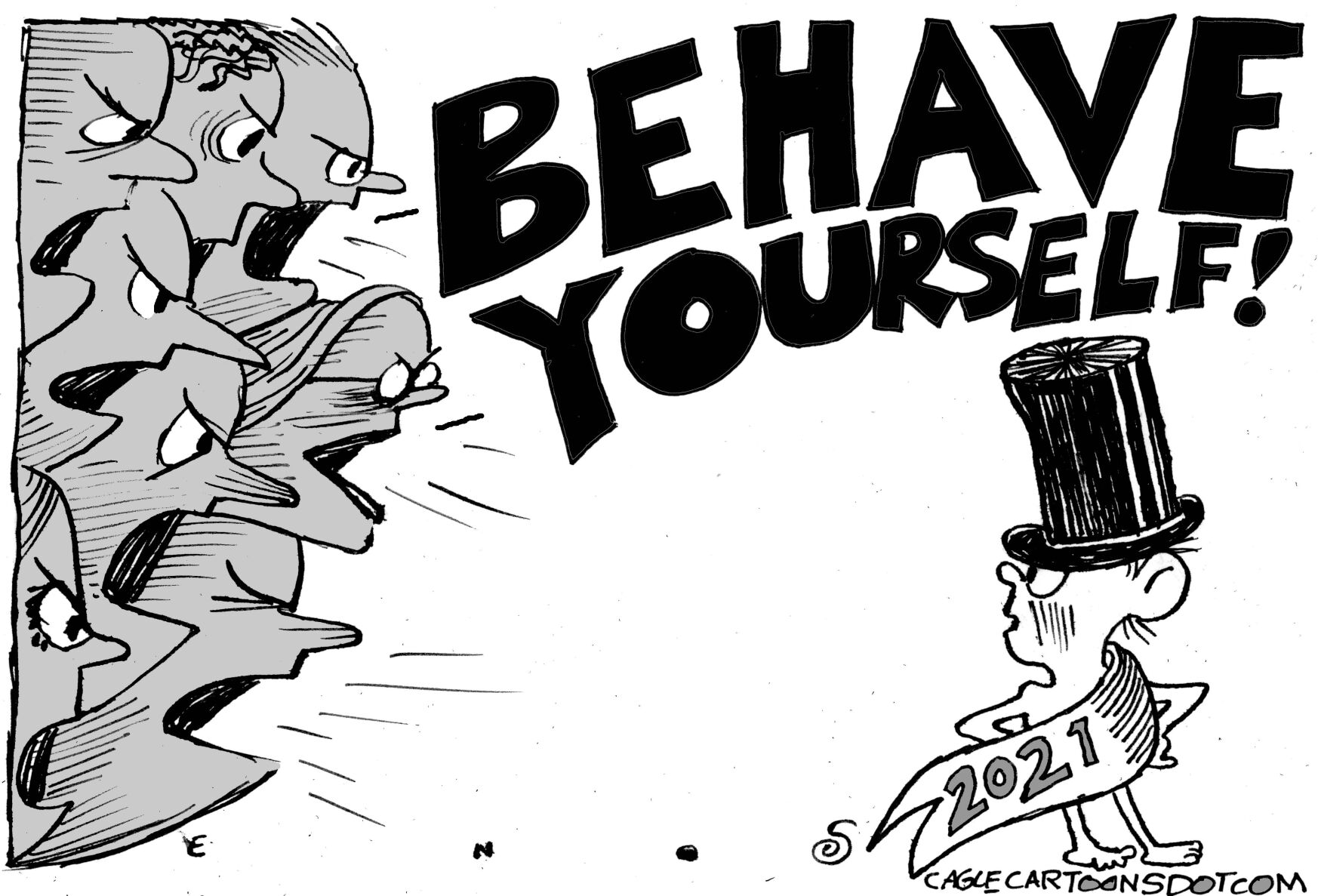 Behave Baby New Year